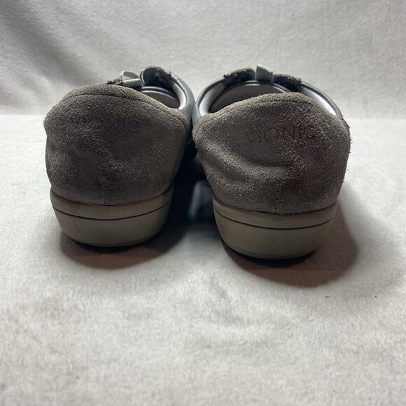 Vionic Karigan Gray Suede Sneakers Size 8.5 - Picture 6 of 7